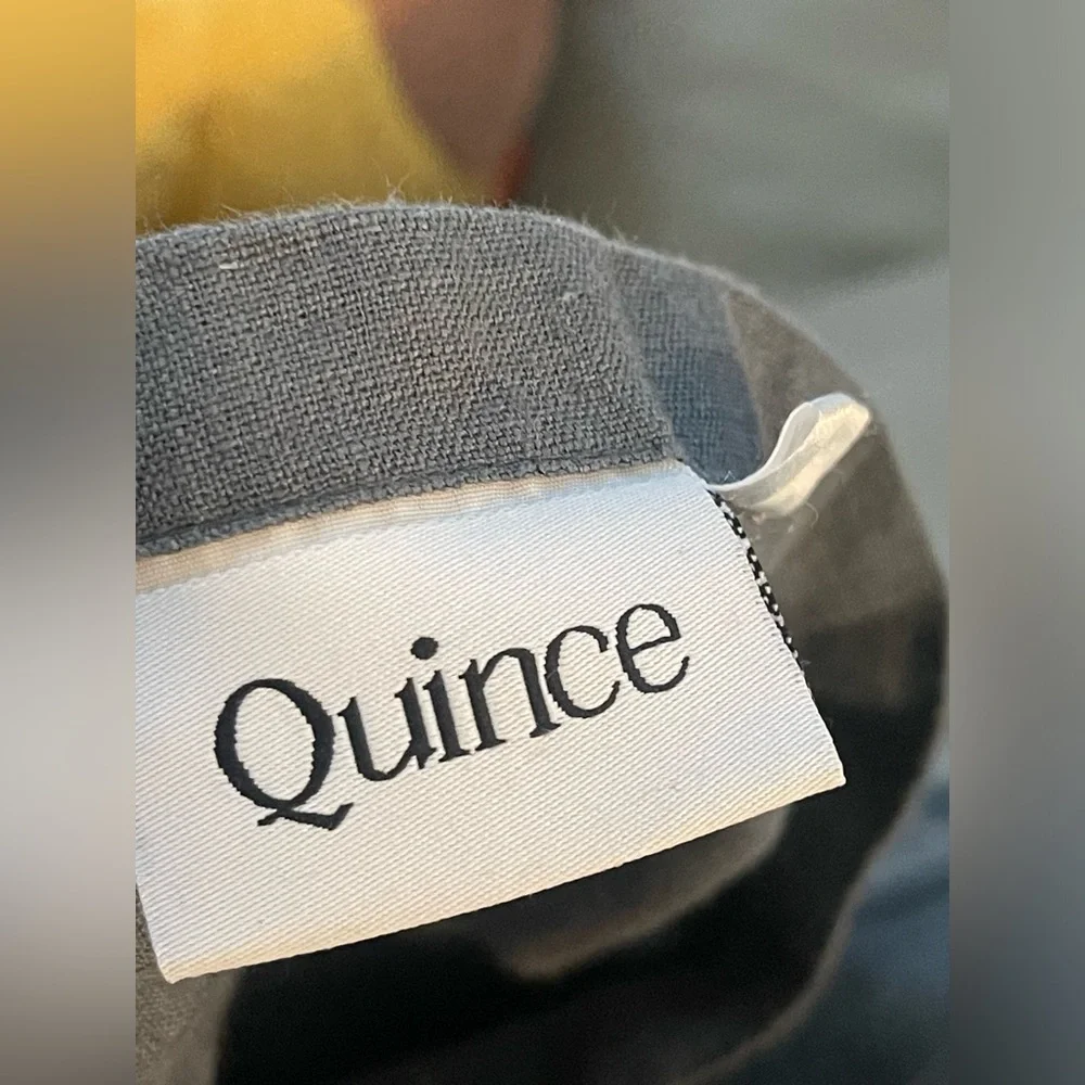 Quince 100% Linen King FLAT SHEET ONLY